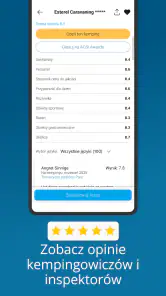 CampingCard ACSI screenshot
