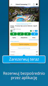 CampingCard ACSI screenshot