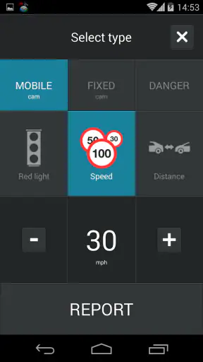 CamSam PLUS alerty fotoradarów screenshot