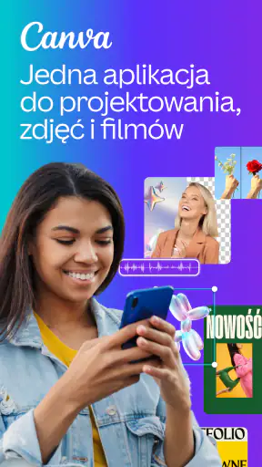 Canva: grafika, zdjęcia, wideo screenshot