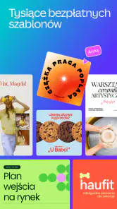Canva: grafika, zdjęcia, wideo screenshot