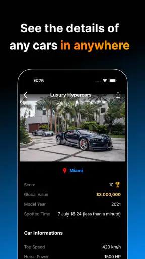 Car Spotting App screenshot