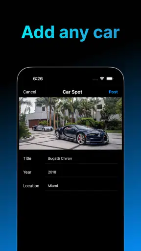 Car Spotting App screenshot