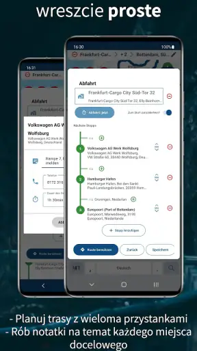 CargoTour Truck Nawigacja GPS screenshot