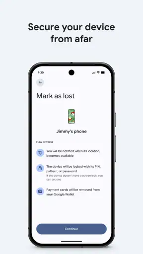 Centrum lokalizacji Google screenshot