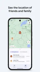 Centrum lokalizacji Google screenshot
