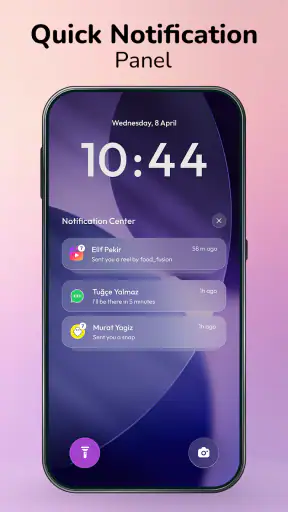 Centrum sterowania iOS – Panel screenshot