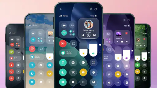 Centrum sterowania iOS – Panel screenshot