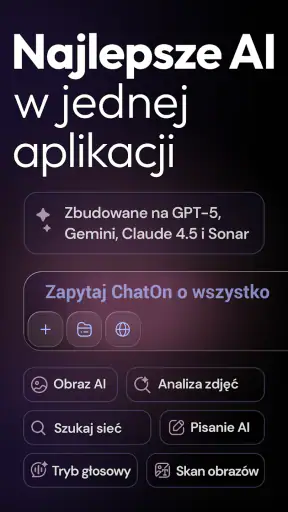 ChatOn – Czat AI po Polsku screenshot
