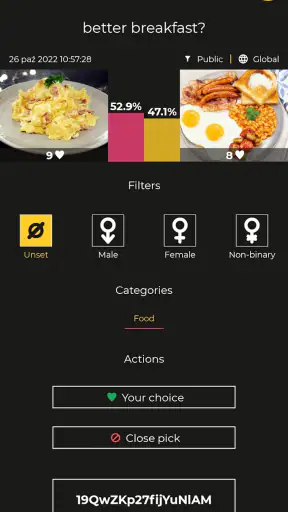 Choicer screenshot