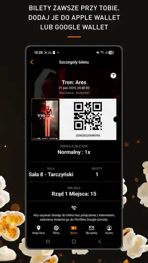Cinema City: filmy i bilety screenshot