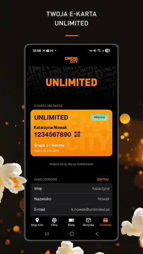 Cinema City: filmy i bilety screenshot