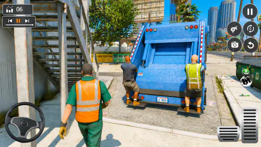 City Garbage Trash Truck Game screenshot