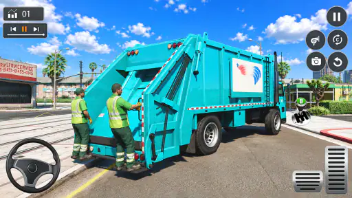 City Garbage Trash Truck Game screenshot