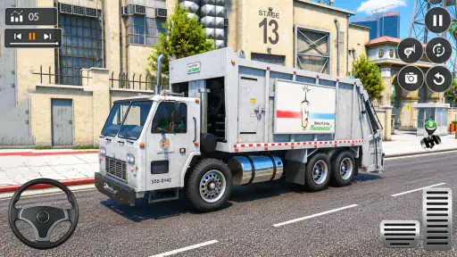 City Garbage Trash Truck Game screenshot