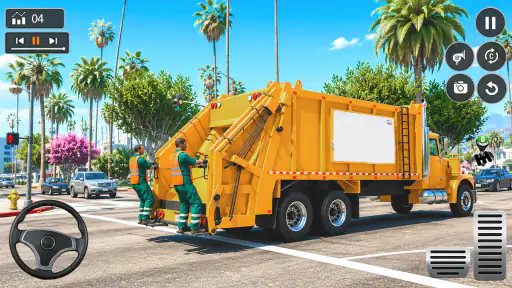 City Garbage Trash Truck Game screenshot