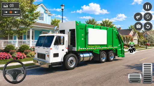 City Garbage Trash Truck Game screenshot
