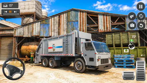 City Garbage Trash Truck Game screenshot