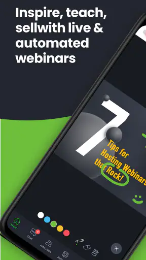 ClickMeeting Webinar App screenshot
