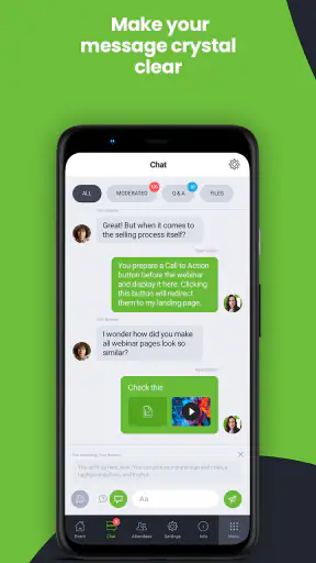 ClickMeeting Webinar App screenshot