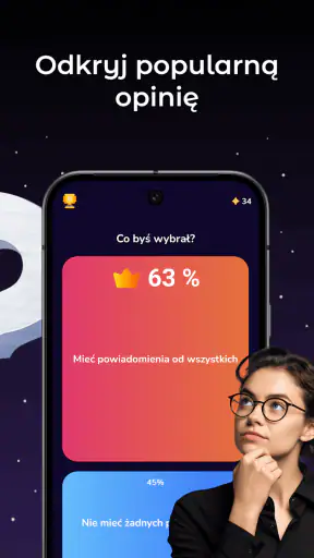 Co wybierzesz? Gra ankiety screenshot
