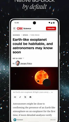 Comet: AI Browser & Assistant screenshot