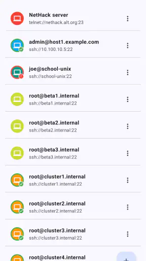 ConnectBot screenshot