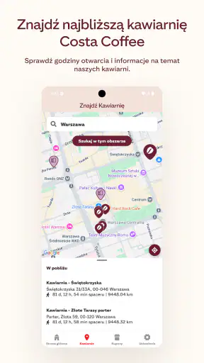 Costa Coffee Club PL screenshot