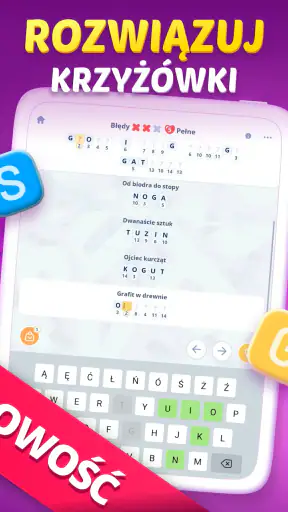 Crostic Guru - Krzyżówka Gra screenshot