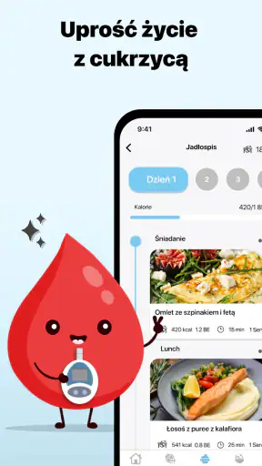 Cukrzyca: Dieta i Dziennik screenshot