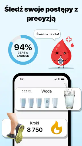 Cukrzyca: Dieta i Dziennik screenshot