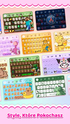 Cute Keyboard: Kawaii & Emoji screenshot
