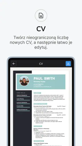 CVwizard: Kreator CV z AI screenshot