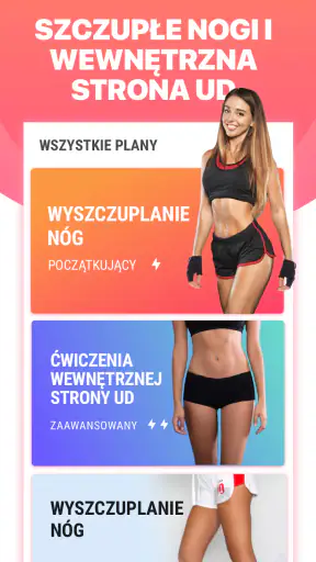 Ćwiczenia na Uda i Nogi screenshot