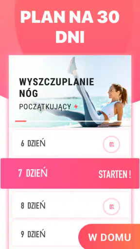 Ćwiczenia na Uda i Nogi screenshot
