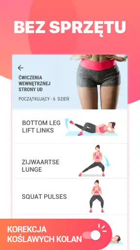 Ćwiczenia na Uda i Nogi screenshot