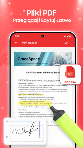 Czytnik Dokumentów: PDF/DOCS screenshot