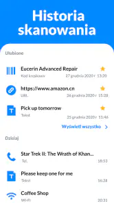 Czytnik Kodów QR & Kreskowych screenshot