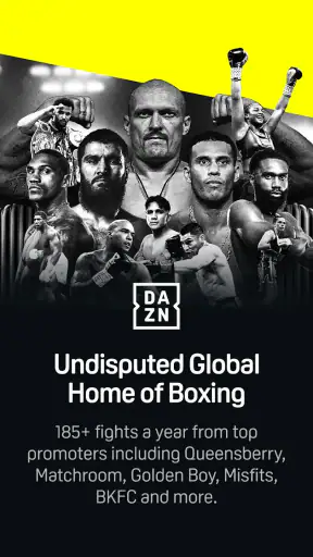 DAZN - Transmisje sportowe screenshot