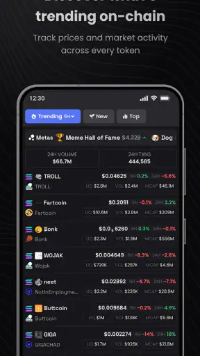DEX Screener screenshot