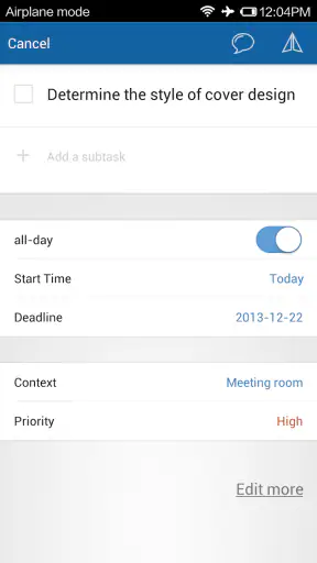 Doit.im for Android screenshot
