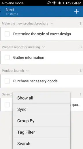 Doit.im for Android screenshot