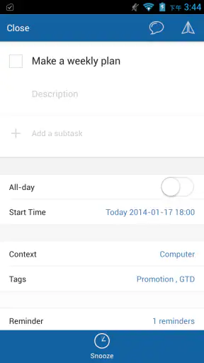 Doit.im for Android screenshot