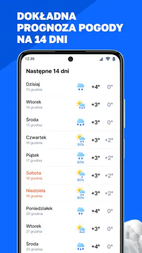Dokładna pogoda od Meteoprog screenshot