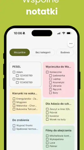 Domownik: rodzinny organizer screenshot