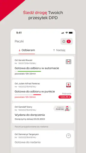 DPD Mobile screenshot