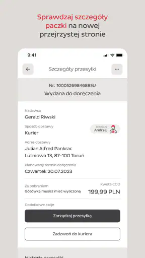 DPD Mobile screenshot