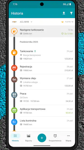 Drivvo - Zarządzanie pojazdami screenshot