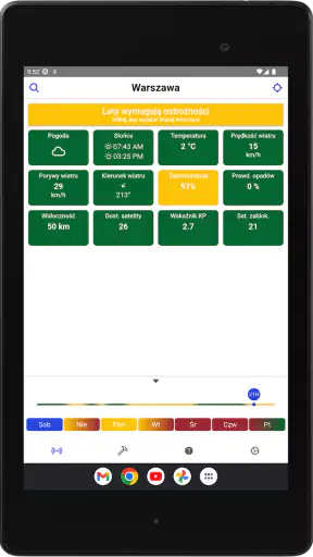 Drone Weather Forecast screenshot