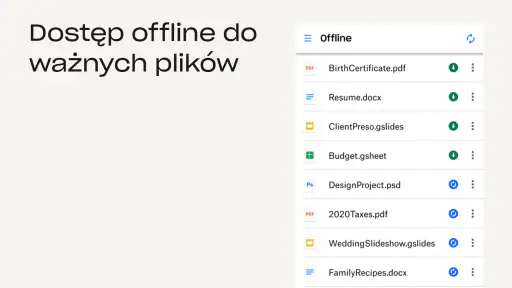 Dropbox: inteligentne archiwum screenshot